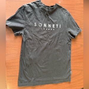 Sonneti Men's Black Logo T-Shirt